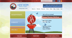 Desktop Screenshot of newhopechurchdenver.org